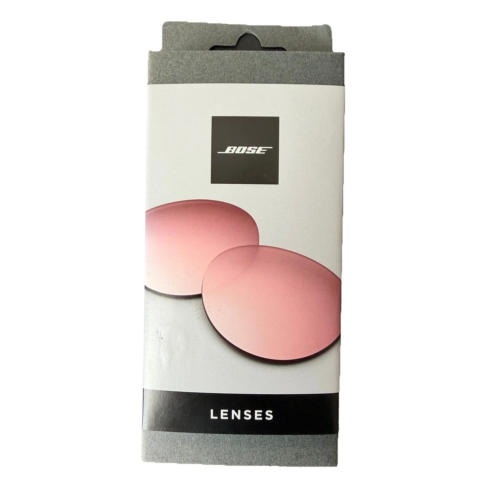 Genuine BOSE Rondo Replacement Sunglass Lenses Mirror Rose Gold